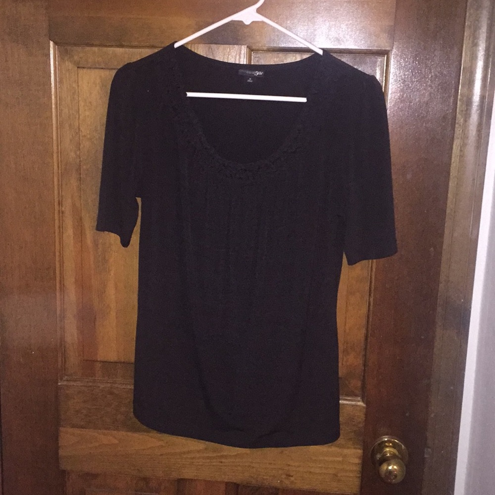 Black dress shirt